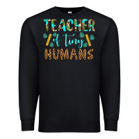 Black teacher of tiny humans Premium Sweatshirt - BundleAndBundleShop