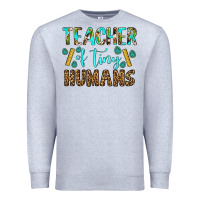 Heather Grey teacher of tiny humans Premium Sweatshirt - BundleAndBundleShop