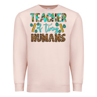 Pale Pink teacher of tiny humans Premium Sweatshirt - BundleAndBundleShop