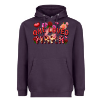 Plum One loved mama Heavyweight Hoodie - FaDigitalArtStudio
