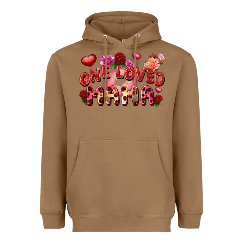 One Loved Mama Heavyweight Hoodie by FaDigitalArtStudio | Teevron
