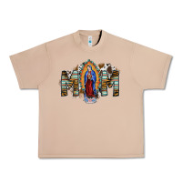 Burro mom virgin mary Urban Heavy Tee - SublimationCraftShop