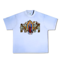 Mom Virgin Mary Urban Heavy Tee | Teevron