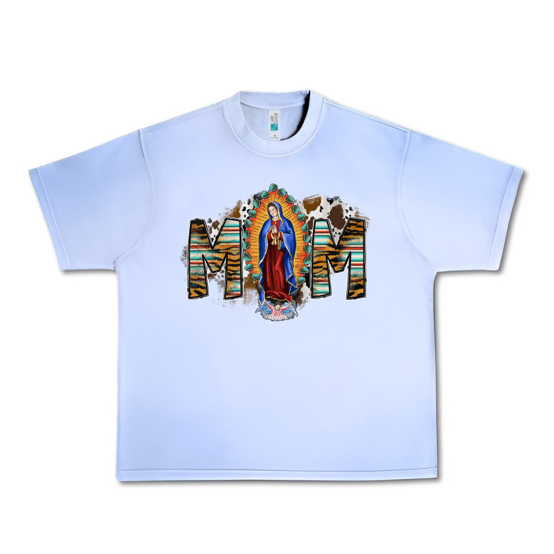 Mom Virgin Mary Urban Heavy Tee by SublimationCraftShop | Teevron