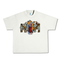 Pistachio mom virgin mary Urban Heavy Tee - SublimationCraftShop