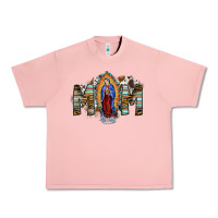 Salmon mom virgin mary Urban Heavy Tee - SublimationCraftShop