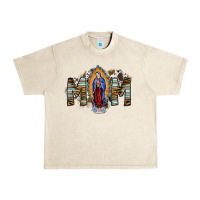 Sandshell mom virgin mary Urban Heavy Tee - SublimationCraftShop