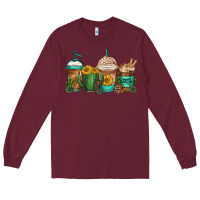 Burgundy desert darlin coffee cups Long Sleeve Tee - Jasminsmagicworld