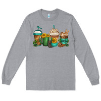 Heather Grey desert darlin coffee cups Long Sleeve Tee - Jasminsmagicworld