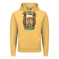 Vintage Mustard wild west Vintage Hoodie - Artiststas