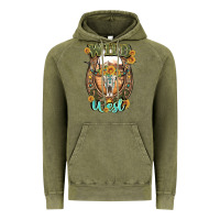 Vintage Olive wild west Vintage Hoodie - Artiststas