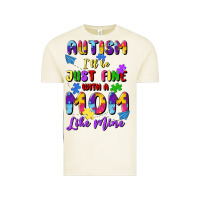 Vintage Arctic autism i'll be just fine with a mom like mine Vintage Tee - Artiststas