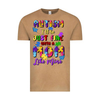Vintage Camel autism i'll be just fine with a mom like mine Vintage Tee - Artiststas