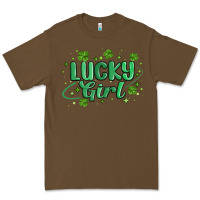 Cacao lucky girl Premium Tee - MaliasSmallBusiness