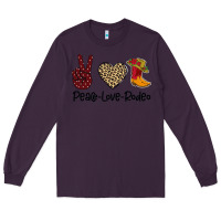 Plum Peace Love Rodeo Long Sleeve Tee - Bettercallsaul