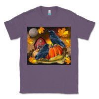 Lavender Fall Crow Classic Tee - LillyAllenDesigns