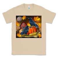 Mushroom Fall Crow Classic Tee - LillyAllenDesigns