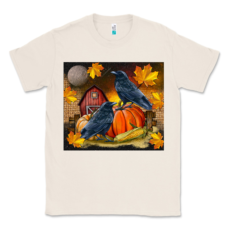 Fall Crow Classic Tee by LillyAllenDesigns | Teevron