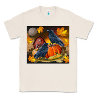 Natural Fall Crow Classic Tee - LillyAllenDesigns
