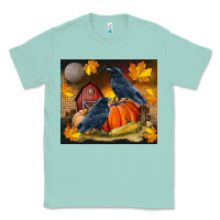 Seafoam Fall Crow Classic Tee - LillyAllenDesigns