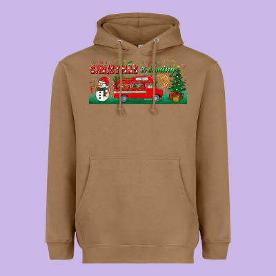 Christmas Is Coming Heavyweight Hoodie Designed By Bundleandbundleshop