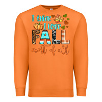 Carrot i think i love fall most of all Premium Sweatshirt - BundleAndBundleShop