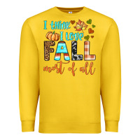 Lemon i think i love fall most of all Premium Sweatshirt - BundleAndBundleShop
