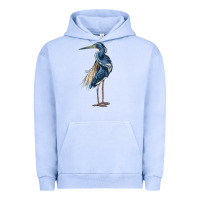 Pigment Grape Ice Louisiana Heron Urban Hoodie - LillyAllenDesigns