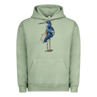 Louisiana Heron Urban Hoodie | Teevron