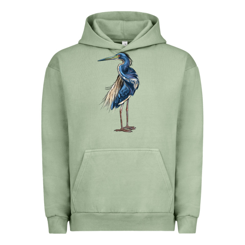Louisiana Heron Urban Hoodie by LillyAllenDesigns | Teevron