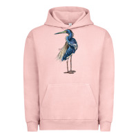 Pigment Salmon Louisiana Heron Urban Hoodie - LillyAllenDesigns
