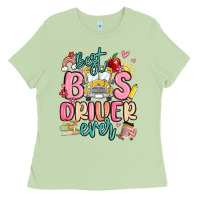 Matcha best bus driver ever Ladies Tee - MaliasSmallBusiness