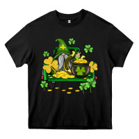 Black st patricks truck and gnome Heavy Core Tee - AdoDesignShop