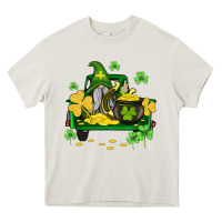 Cream st patricks truck and gnome Heavy Core Tee - AdoDesignShop