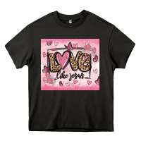 Asphalt love like jesus Heavy Core Tee - MaliasSmallBusiness