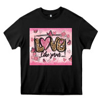 Black love like jesus Heavy Core Tee - MaliasSmallBusiness