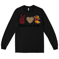 Black Peace Love Rodeo Long Sleeve Tee - Bettercallsaul