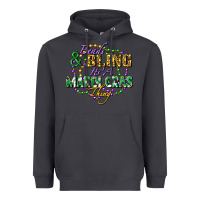 Smoke heads and bling it's' a mardi gras thing Heavyweight Hoodie - FaDigitalArtStudio