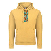 Vintage Mustard fall gnomes pen wrap 2 Vintage Hoodie - Artiststas