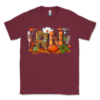 Burgundy Fall RN Registered Nurse Classic Tee - LillyAllenDesigns