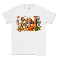 White Fall RN Registered Nurse Classic Tee - LillyAllenDesigns