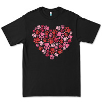 Black dog valentine Premium Tee - MaliasSmallBusiness
