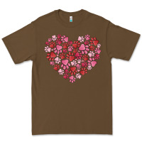 Cacao dog valentine Premium Tee - MaliasSmallBusiness