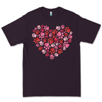 Plum dog valentine Premium Tee - MaliasSmallBusiness