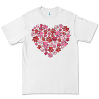 White dog valentine Premium Tee - MaliasSmallBusiness