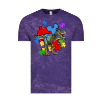 Cloud Purple autism t rex Vintage Tee - Artiststas