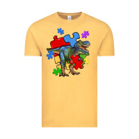 Vintage Mustard autism t rex Vintage Tee - Artiststas