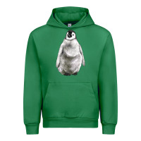 Emerald baby penguin Urban Hoodie - LillyAllenDesigns