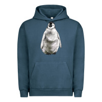 Pigment Midnight Navy baby penguin Urban Hoodie - LillyAllenDesigns