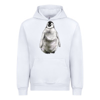 White baby penguin Urban Hoodie - LillyAllenDesigns